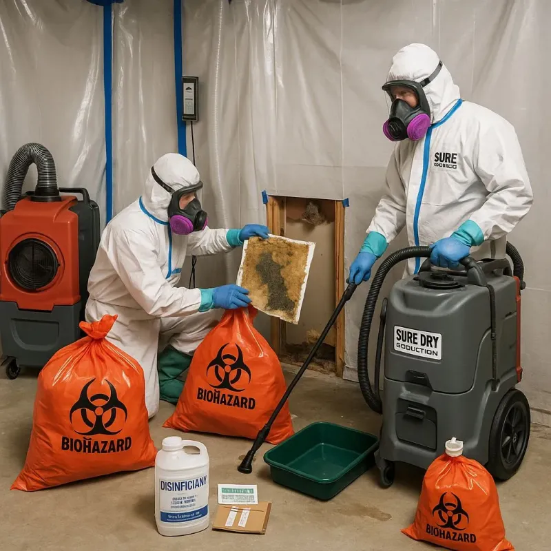 Contaminated Water Handling Protocols process in Lake Hamilton, AR