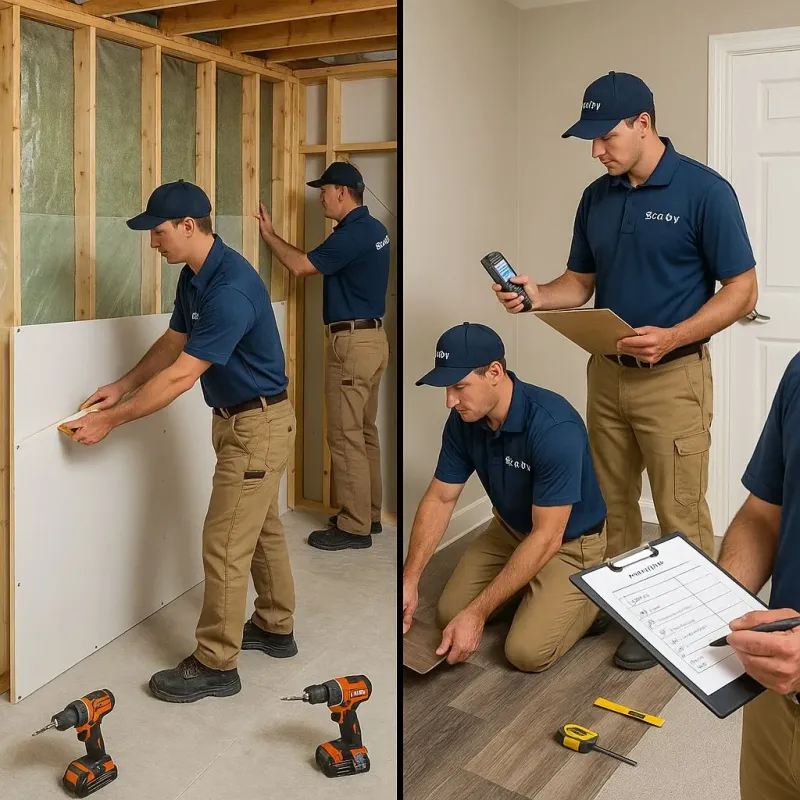 Repairs and Reconstruction process in Lake Hamilton, AR