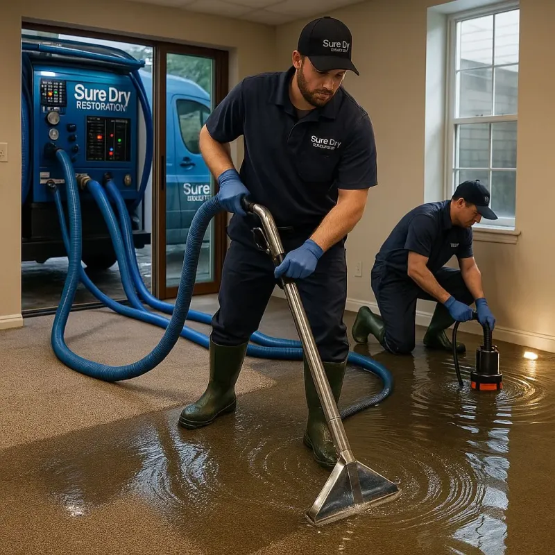 Water Extraction and Removal process in Lake Hamilton, AR